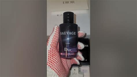 dior sauvage perfume engraved